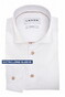 Ledûb Cotton Non-Iron Subtle Contrast Details Sleeve 7 Overhemd Wit