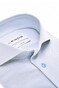 Ledûb Cutaway Collar Solid Color Active Stretch Overhemd Licht Blauw