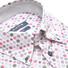 Ledûb Dot Fantasy Button-Down Modern Fit Overhemd Groen-Roze