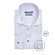 Ledûb Dual Color Structure Elegance Overhemd Blauw
