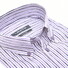 Ledûb Duo Stripe Cotton Easy-Iron Button-Down Overhemd Paars