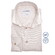 Ledûb Easy-Care Fine-Structure Cotton Overhemd Licht Zand-Zand