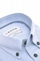 Ledûb Extra Long Sleeve 4-Way Stretch Fabric Button Down Overhemd Licht Blauw