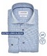 Ledûb Extra Long Sleeve Allover Multi Mini Dot Overhemd Midden Blauw