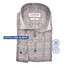 Ledûb Extra Long Sleeve Check Flanel Overhemd Licht Bruin