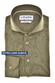 Ledûb Extra Long Sleeve Linnen Look Subtle Contrast Details Overhemd Midden Groen