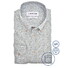 Ledûb Fantasu Small Stripes Pattern Button-Down Easy-Iron Overhemd Lichtblauw-Groen