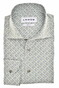 Ledûb Fantasy Abstract Pattern Easy-Iron Cotton Overhemd Licht Groen