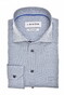 Ledûb Fantasy Allover Mini Ovals Pattern Overhemd Donker Blauw
