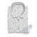 Ledûb Fantasy Check Dot Pattern Short Sleeve Button-Down Overhemd Midden Groen