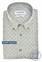 Ledûb Fantasy Circle Star Dot Pattern Short Sleeve Button-Down Shirt Light Green