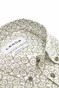 Ledûb Fantasy Striped Circle Button-Down Overhemd Midden Groen