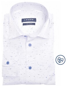 Ledûb Fashion Slub Structure Shirt White