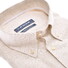Ledûb Faux-Uni Button-Down Short Sleeve Linnen Cotton Overhemd Zand