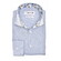 Ledûb Faux-Uni Cotton Linnen Overhemd Licht Blauw