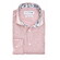 Ledûb Faux-Uni Cotton Linnen Overhemd Licht Roze