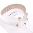 Ledûb Fine-Circle Fantasy Collar Contrast Overhemd Wit