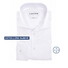 Ledûb Four Way Stretch Extra Long Sleeve Uni Color Overhemd Wit