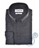 Ledûb Herringbone Fine Pattern Button-Down Overhemd Navy
