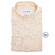 Ledûb Linnen Blend Slim Casual Overhemd Licht Zand