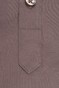 Ledûb Long Sleeve Jersey Cotton Stretch Polo Donker Bruin
