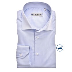 Ledûb Long Sleeve Non Iron Slim Fit Overhemd Licht Blauw