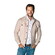 Ledûb Long Sleeve Overshirt Cotton Stretch Overshirt Licht Bruin