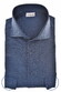 Ledûb Long Sleeve Stretch Double Chest Pocket Overshirt Donker Blauw