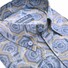 Ledûb Modern Fancy Design Fantasy Shirt Mid Blue