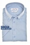 Ledûb Modern FIt Button-Down Fine Jersey Polo Licht Blauw