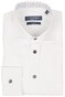 Ledûb Modern Paisley Droplets Contrast Overhemd Wit