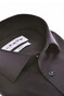 Ledûb Modern Solid Color Jersey Stretch Short Sleeve Overhemd Navy