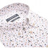 Ledûb Multicolor Dot Ensemble Overhemd Blauw-Oranje