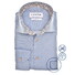 Ledûb Multitone Collar Contrast Overhemd Midden Blauw