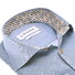 Ledûb Multitone Collar Contrast Overhemd Midden Blauw
