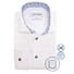 Ledûb Multitone Collar Contrast Overhemd Wit