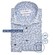 Ledûb Multitone Fantasy Overhemd Midden Blauw