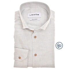 Ledûb Natural Comfort Overhemd Licht Blauw