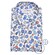 Ledûb Natural Inspired Leaf Pattern Overhemd Blauw