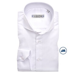Ledûb Non Iron Slim Fit Overhemd Wit