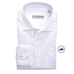Ledûb Non Iron Slim Fit Overhemd Wit