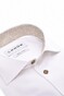 Ledûb Organic Cotton Wide Spread Overhemd Wit