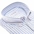 Ledûb Oxford Stripe Overhemd Midden Blauw