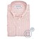 Ledûb Oxford Stripe Overhemd Zalmroze