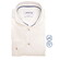 Ledûb Plain Color Non-Iron Cotton Subtle Detail Overhemd Antiekwit-Blauw