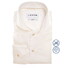Ledûb Plain Color Non-Iron Cotton Subtle Detail Overhemd Antiekwit-Zand