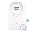 Ledûb Plain Dot Collar Contrast Overhemd Wit-Bruin