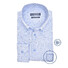 Ledûb Printed Fantasy Ensemble Overhemd Licht Blauw