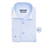 Ledûb Printed Herringbone Fantasy Overhemd Licht Blauw