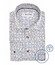 Ledûb Refined Leaf Print Shirt Overhemd Blauw-Bruin